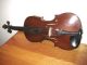 Vintage Violin,  Case & 2 Bows String photo 2