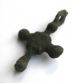Circa.  1100 A.  D English Early Medieval Period Ae Bronze Pilgrim Cross Pendant British photo 2