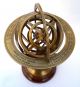 Antique Brass Armillary Sphere Au Nautical Decor Globe 5 