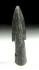 C 200 Bc - Rare Ancient Celtic Bronze Tri - Lobe Socketed Arrow Head - Ii27 Roman photo 2