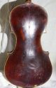 Interesting Antique Violin Schrotter For Restoration String photo 2