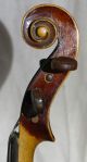 Interesting Antique Violin Schrotter For Restoration String photo 5