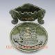 Chinese 100 Natural Green Jade Handwork Carved Sailboat Screen Other Chinese Antiques photo 6