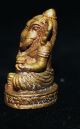 Hot Ganesha Thai Amulets God Hindu Elephant Lucky Charm Love Rich Success Brass. Amulets photo 2