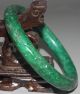 Ancient Chinese Jade Bangle Carved Jade Bracelet J060843 Bracelets photo 5