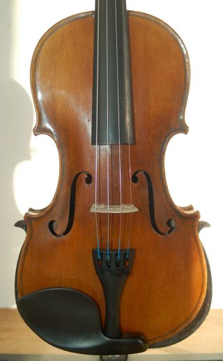Old German Fullsize 4/4 Concert Violin - Label Stradiuarius Concert Violin photo