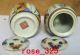 1 Pair Old Handwork Jingdezhen Porcelain Painting Eight Immortal Storage Pot Pots photo 6