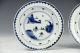 Great Antique Chinese Blue,  White Porcelain Plates - Ming Dynasty Vases photo 1