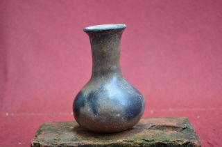 Rare Pre Columbian Bottle,  Teotihuacan/moralos,  Mexico photo