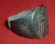 Roman Ancient Bronze Ring - Engraved Eagle Circa 100 - 200 Ad - 1478 Roman photo 2