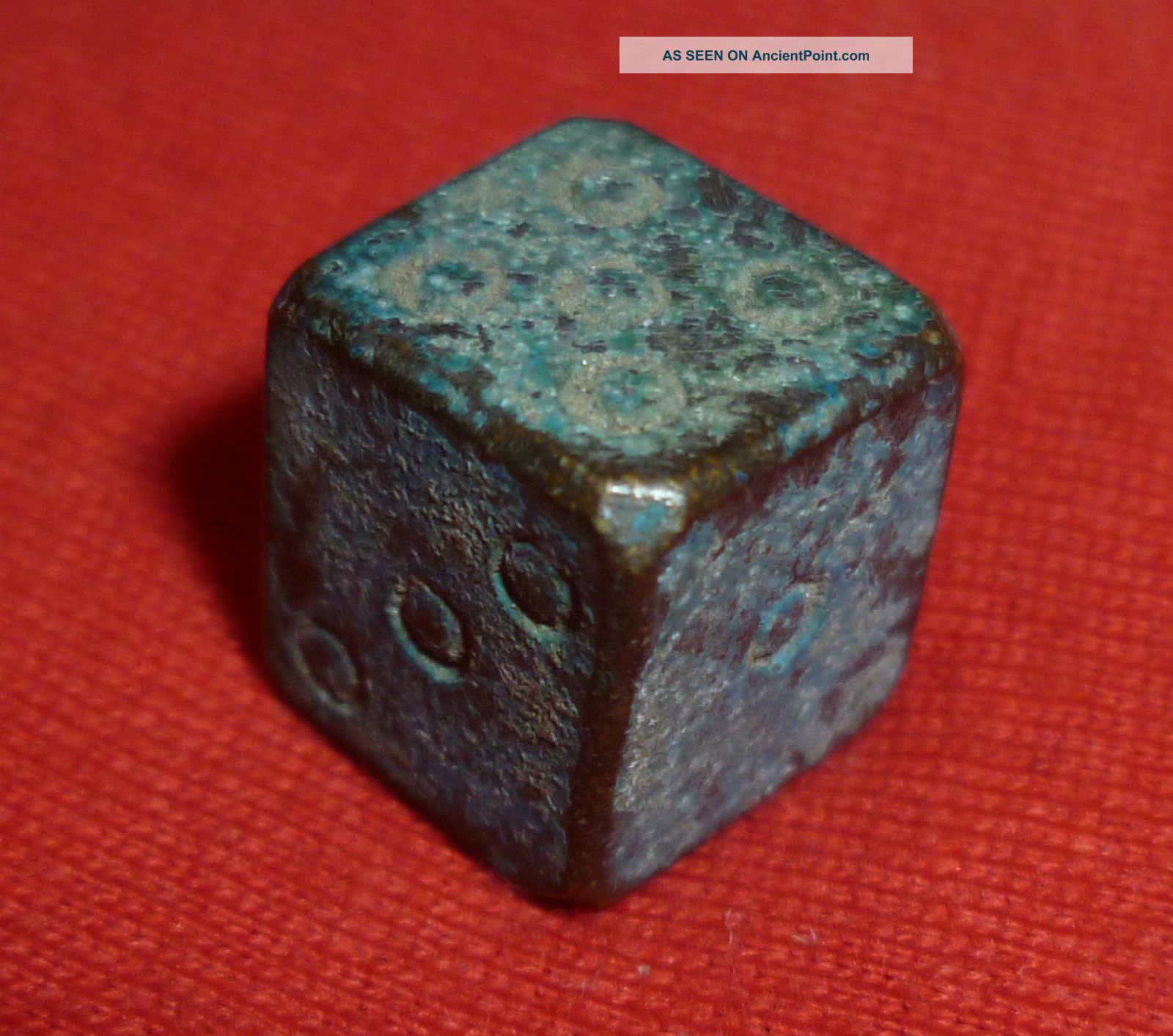 Stunning Roman Military Bronze Dice Circa 200 - 300 Ad - 1709 - Roman photo