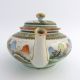 Chinese Famille Verte Porcelain Teapot With Scenic Decoration,  Guangxu Porcelain photo 2