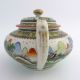 Chinese Famille Verte Porcelain Teapot With Scenic Decoration,  Guangxu Porcelain photo 4