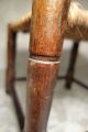 Vintage Handmade Wood Foot Stool Natural Rope Cane Seat Primitive Rustic 11 X 9 1900-1950 photo 1