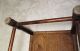 Vintage Handmade Wood Foot Stool Natural Rope Cane Seat Primitive Rustic 11 X 9 1900-1950 photo 3