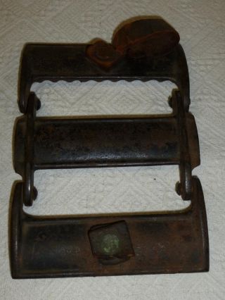 Antique 1869 O ' Hara Hand Corn Sheller Cast Iron Tool photo