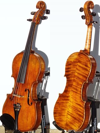Antique German Violin Labelled Alois M.  Palfner,  Graz,  1907.  Outstanding Tone photo