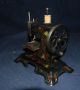 Rare Antique German Toy Mini Hand Crank Sewing Machine – Hand - Painted - Mueller Sewing Machines photo 1