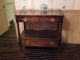 Kittinger Mahogany Server Cart Early American Old Dominion Numbered Pull Trays Post-1950 photo 1
