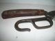 Rare Antique Cm Morrison 1877 Lever Action (rifle) Stove Tongs Blacksmith Maine Stoves photo 1