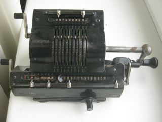 Antique German Mechanical Calculator Arithmometer Brunsviga 13 photo