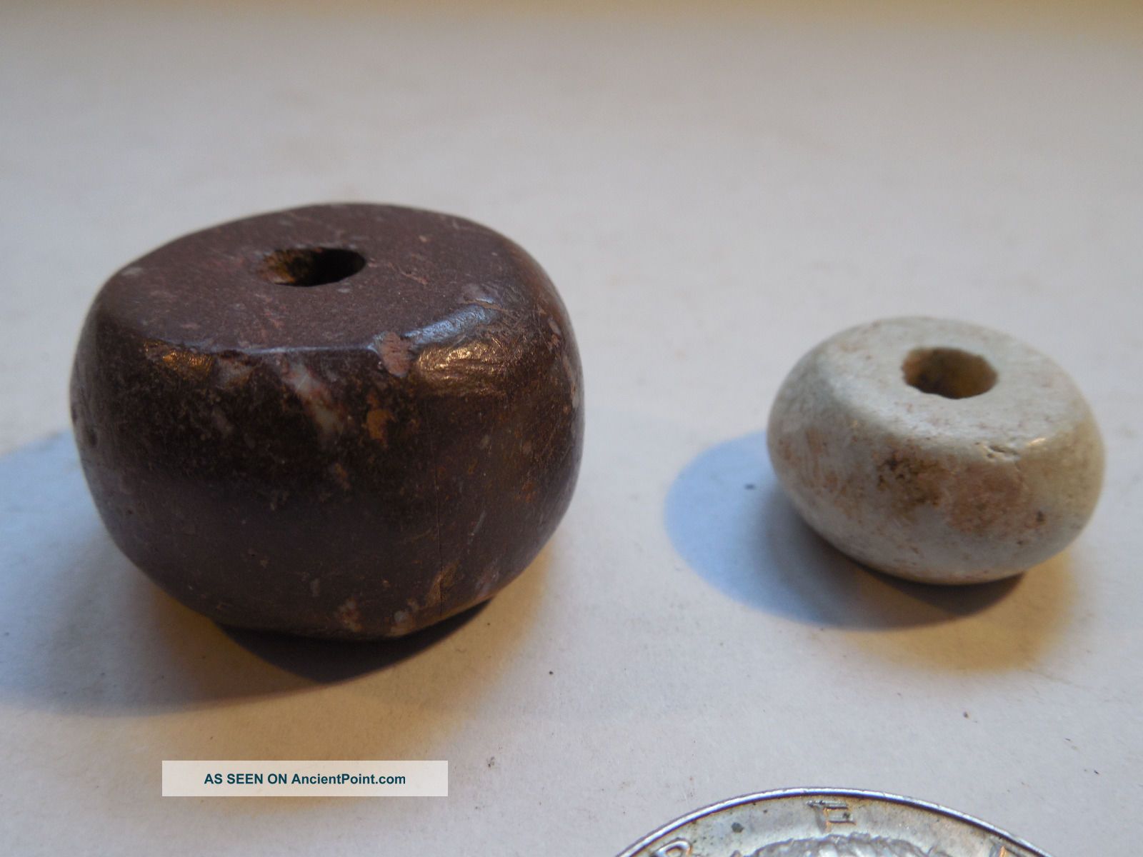 Nayarit Stone Beads Shaft Tomb Pre - Columbian Archaic Ancient Artifact Mayan Nr The Americas photo
