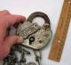 Antique Adlake Switch Lock Illinois Central Railroad 1936 Patent Obsolete No Key Locks & Keys photo 4