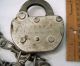 Antique Adlake Switch Lock Illinois Central Railroad 1936 Patent Obsolete No Key Locks & Keys photo 5