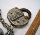 Antique Adlake Switch Lock Illinois Central Railroad 1936 Patent Obsolete No Key Locks & Keys photo 7