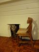 I Antique L Public Department Wood Wooden Danish Dining Vintage Chair Chairs photo 1