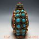 Vintage Handmade Tibetan Turquoise Coral Beads Snuff Bottle/10 Snuff Bottles photo 1
