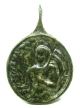 Authentic Post Medieval Bronze Neck Icon / Pendant - C Ad 1800 - Wearable - X65 Roman photo 1