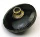 Antique Black Glass Button Detailed Beetle With Gold & Silver Luster Finish Buttons photo 1