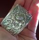 Kirk & Son Repousse Stieff Sterling Silver Napkin Ring Nouveau Victorian 2 Napkin Rings & Clips photo 1