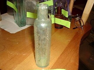 Vintage Mrs Winslow ' S Soothing Syrup Bottle Anglo Drug Co Curtis And Perkins photo