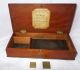 Antique Apothacery Scales In Mahogany Box. Other Antique Science Equip photo 1