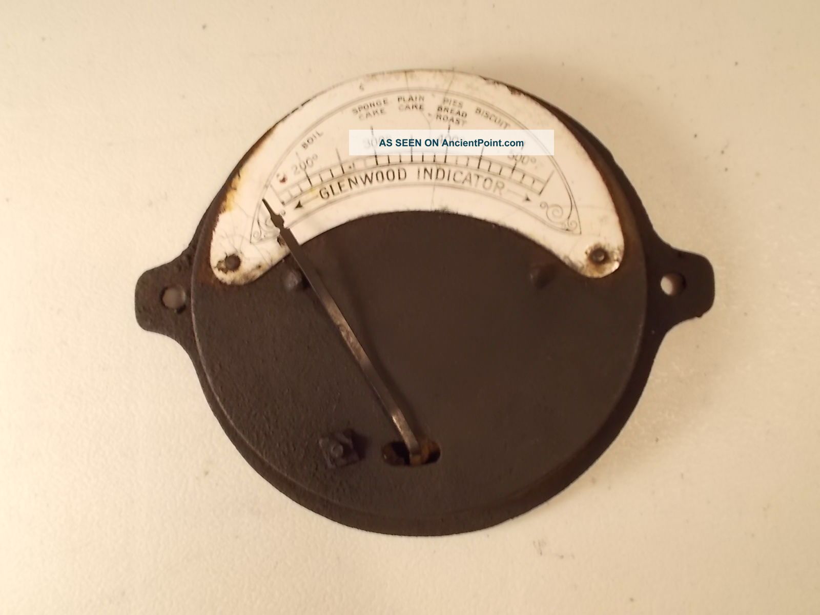 Antique Glenwood Oven Door Temp Gage Wood / Coal Stove,  It Stoves photo
