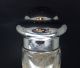 Solid Silver Sugar Shaker Cut Glass Hallmarked Sheffield 1909 Cooper Brothers Salt & Pepper Shakers photo 2