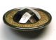 Med Sz.  Antique Steel Cup Button W/ Large Cut Steel Center Accent Buttons photo 1