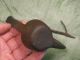 Old Primitive Hand Forged Wrought & Sheet Iron Hanging Whale Fat/oil Betty Lamp Lamps & Lighting photo 3