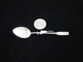 Sterling Honolulu Spoon: Oar,  Fish,  & Engraved Spoon Bowl photo