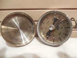 Vintage Map Compass - - Mark On Face 