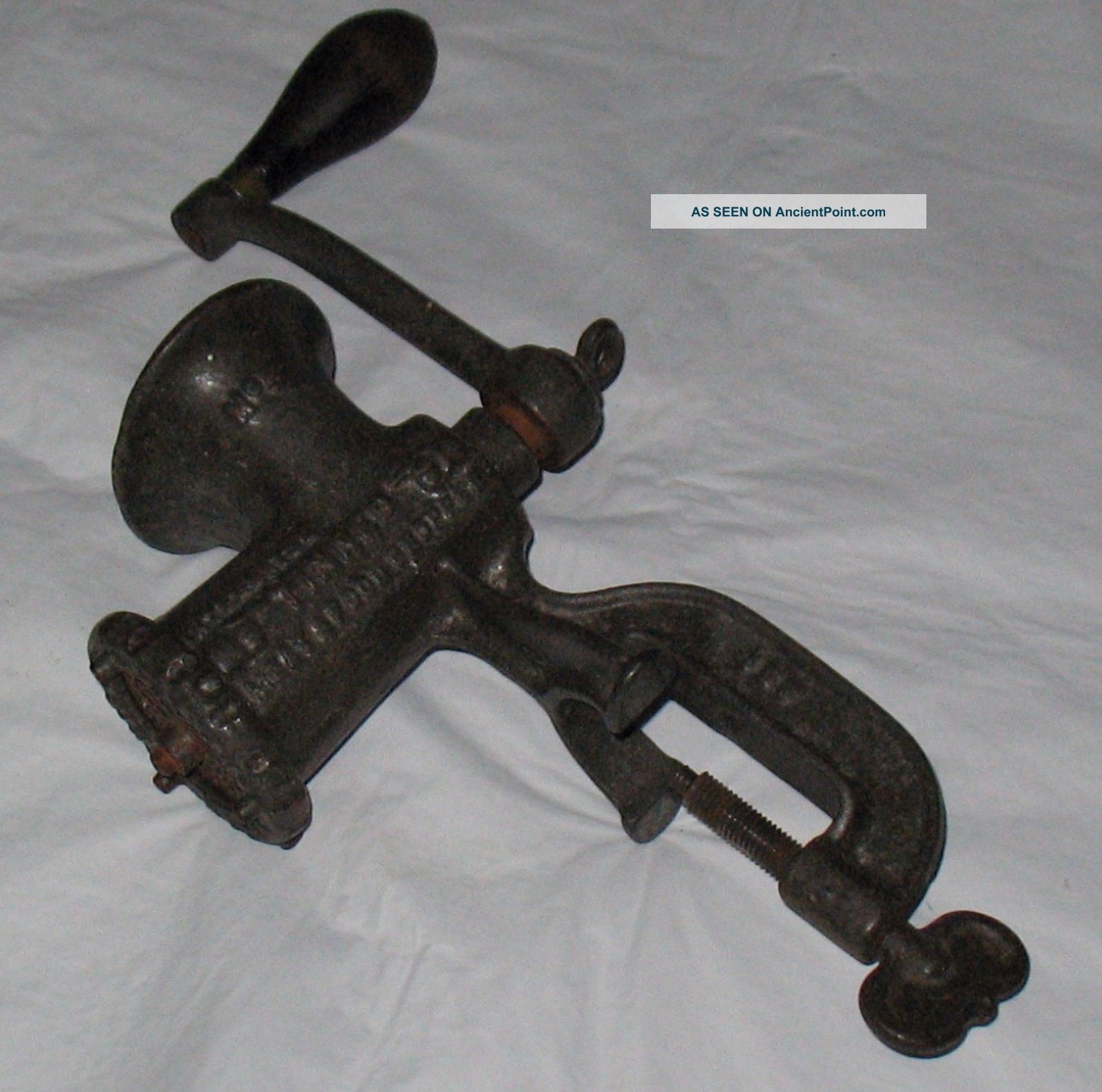 Enterprise Mfg Co 5 19th Century Cast Iron Tinned Meat Grinder/chopper Meat Grinders photo