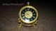 Antique Maritime Brass Desk Clock Nautical Table Clock W/ Stand Antique Engraved Clocks photo 1