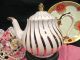 Sadler Teapot Full Size Gold And Swirl Pattern Tea Pot Vintage Teapots & Tea Sets photo 2