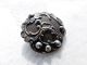 Stunning Detail Vintage Victorian Silver Steel Cut Marcasite Single Button Buttons photo 2