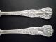 2 Antique 1845 Joseph & Albert Savory Sterling Silver Condiment Salt Spoons Sterling Silver (.925) photo 3