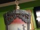Antique Hanging Lamp With Painted Peacocks Chandeliers, Fixtures, Sconces photo 2
