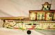 Antique Vintage Reed / Bliss Paper Litho Wood Pull - Toy Boat Us Battleship Terror Model Ships photo 7