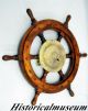 Ship Wheel Antique Replica Boat Steering Decorative Wooden Brown 18  Vintage Wheels photo 7